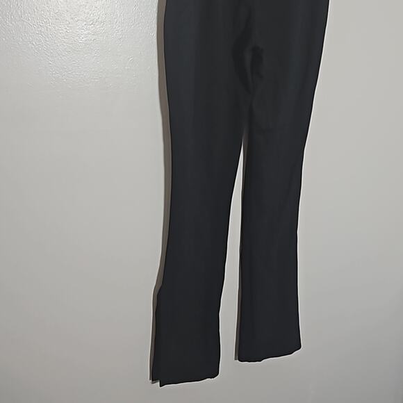 Zara Slit Ankle Black Dress Pants Sz Medium - Picture 7 of 11